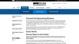 oasys - exams nyc.gov
